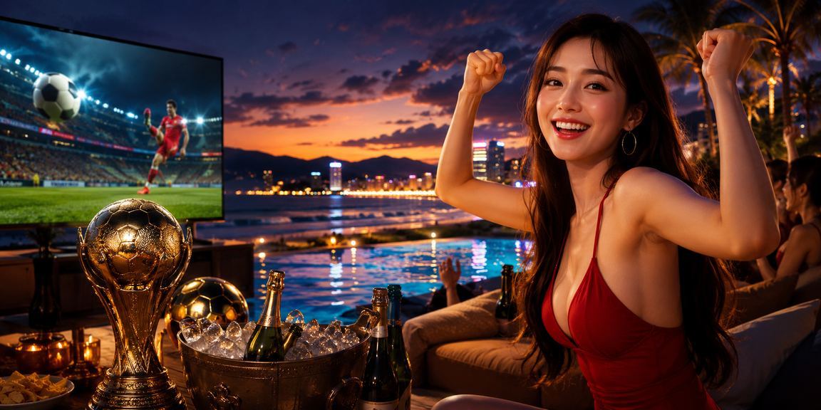 Khung cảnh cá cược bóng đá ở bãi biển Đà Nẵng